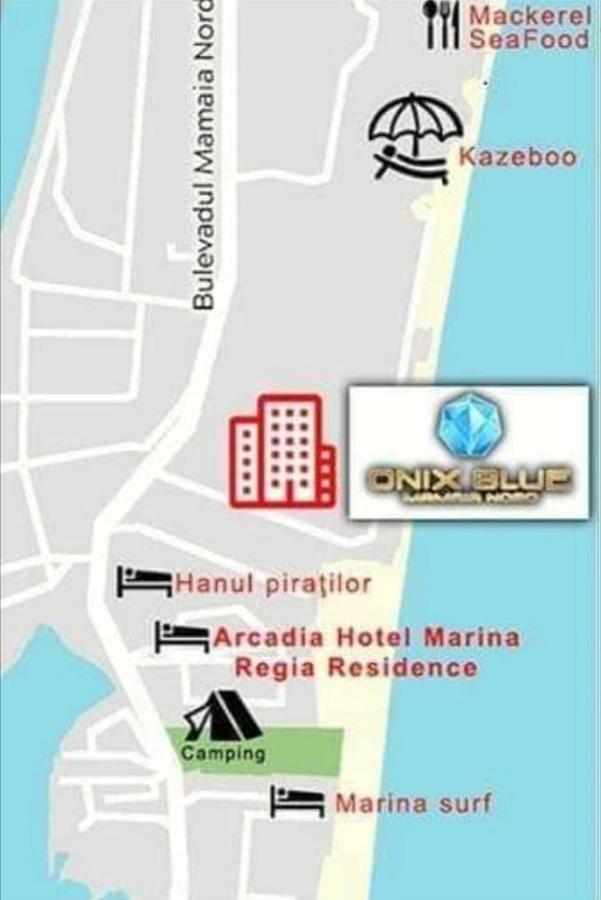 Estival Studio By Onix Blue Mamaia Nord Apartment Navodari Exterior photo
